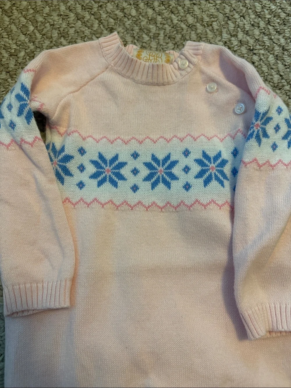 TBBC Fair Isle Onesie